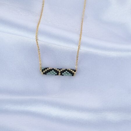 Desert Eclipse Beaded Necklace