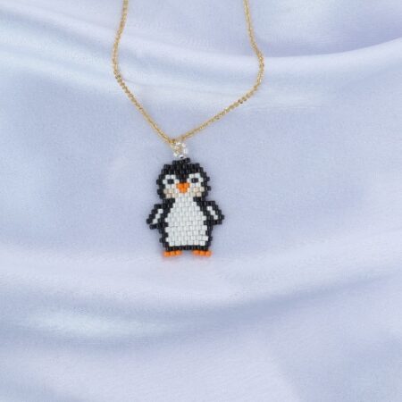 Winter Waddle Penguin Necklace