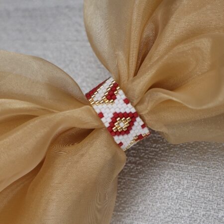 Rosette Rhythm Beaded Band