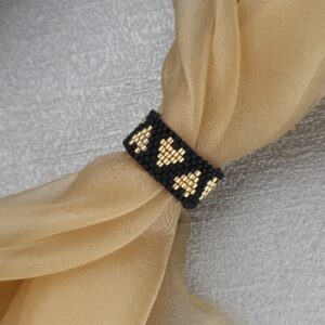 Heartistry Noir Beaded Band