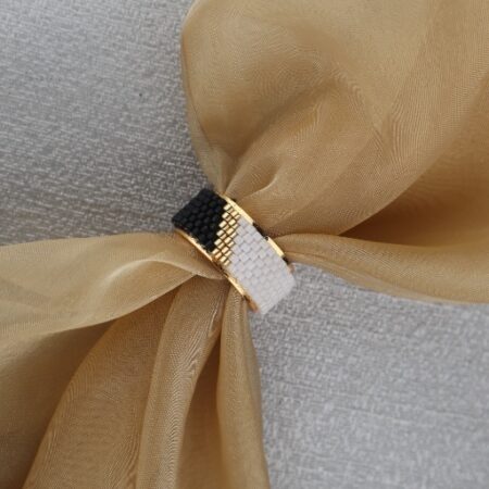 Monochrome Muse Beaded Band