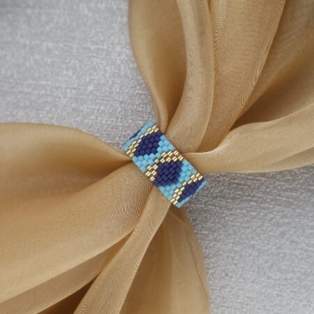Blue Horizon Beaded Band