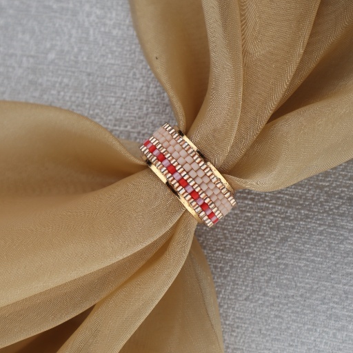 Blush Harmony Beaded Band