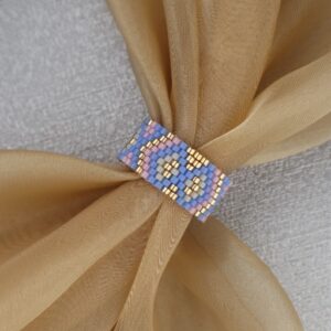 Blossom Veil Beaded Ring