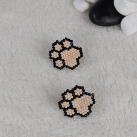 Paw-sitive Vibes Studs Earring